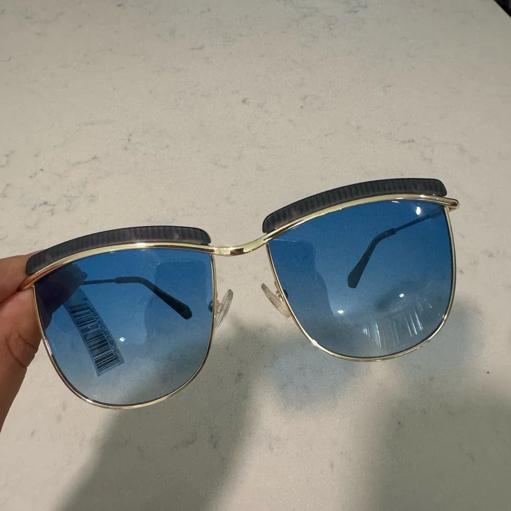 ONE DAY SALE✨ BALMAIN unisex Gold and Blue Sunglasses